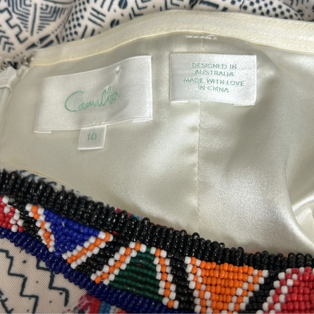 Camilla Beaded Multicolor Dress - Picture 2 of 5